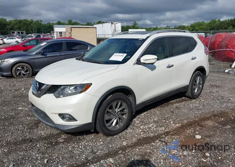 2015 Nissan Rogue Sl from USA, damaged, VIN 5N1AT2MT6FC888462